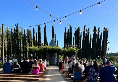 outdoor wedding
