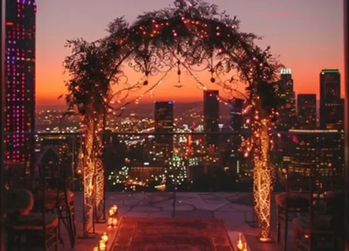 Outdoor wedding venues in San Diego featuring estate, vineyard, garden, and rooftop settings